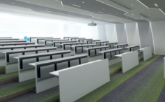 階梯課桌椅：場地要求